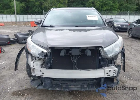 2016 Toyota Highlander Limited Platinum V6 z USA, uszkodzony, nr VIN 5TDYKRFH7GS155425